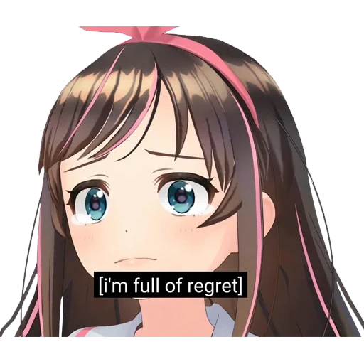 kizuna, kizunaai, kizuna ai, kizuna ai face, kizuna ai memes