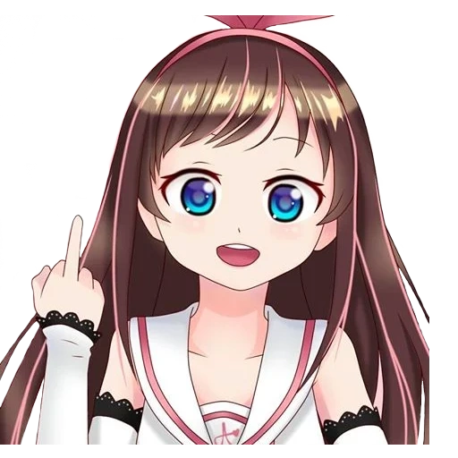 kizuna, kizuna ai, anime kizuna, kizuna ai selbstgefällig