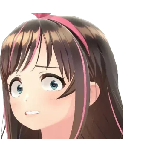 anime, kizuna ai, anime mädchen, anime charaktere, kizuna ai anime