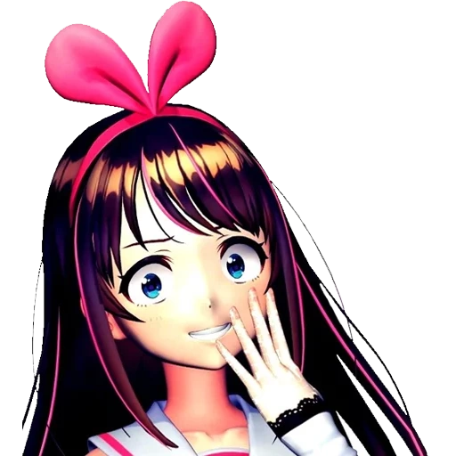 kizuna, kizuna ai, kizuna ai, kizunafak, rosto presunçoso de kizuna