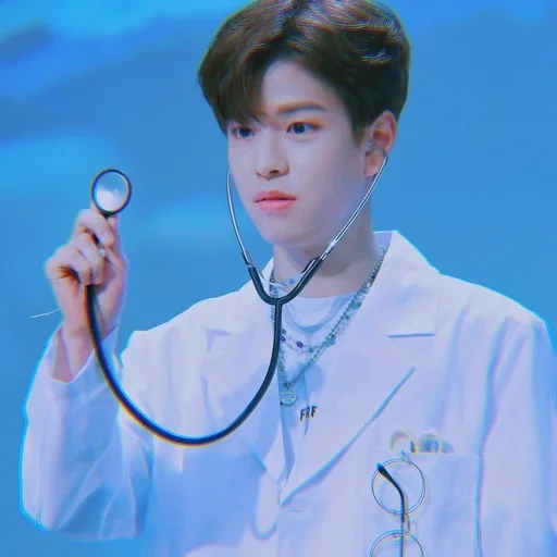 jimin bts, with hyun-jin, ateez doctor, felix stray kids, stray kids doctors