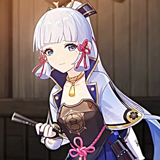 ayaka genshin, anime mädchen, anime charaktere, kli honkai impact