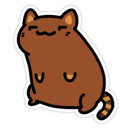 gato, pushin de gato, gato pusheen, logotipo de gato pushin, un gato de icono de madera