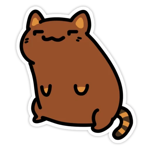 der kater, katze pushin, pusheen cat, katzen pushin logo, eine hölzerne icon katze