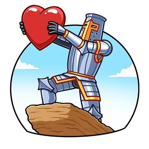 knight knight sticker, stiker knight, stiker vk knight, stiker knigh