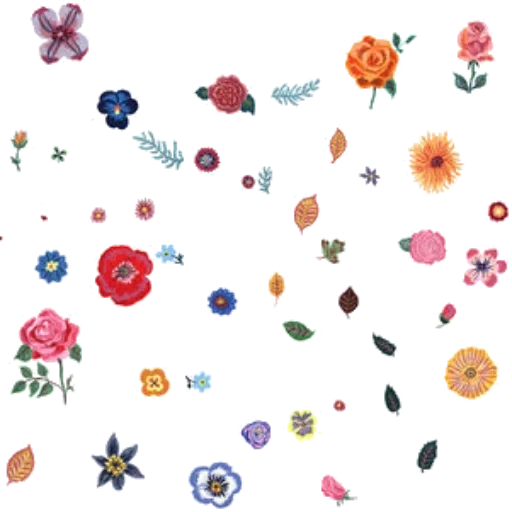 bunga-bunga, latar belakang bunga, pola bunga, cetakan bunga, bunga von oh yang indah