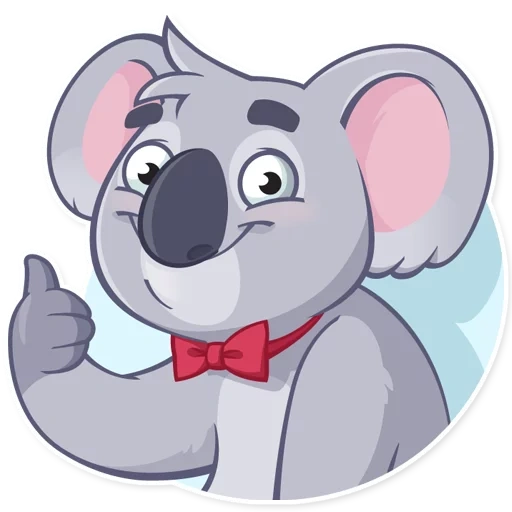 koala, koala chuck, coala do desenho animado, koala reginald