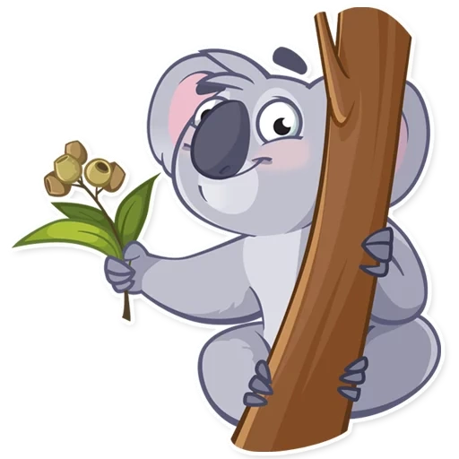 koala, dibujo koala, dibujo koala, koala lindos dibujos animados, lindo árbol koala de dibujos animados