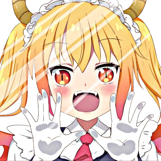 kobayashi, torah kobayashi, kobayashi waifa, naga pembantu kobayashi, torah anime dragon maid kobayashi