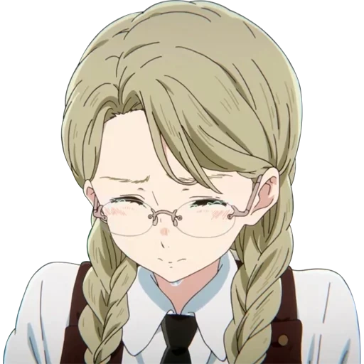 nishimiya yasuiko, anime girl, i personaggi degli anime, voce di kawai