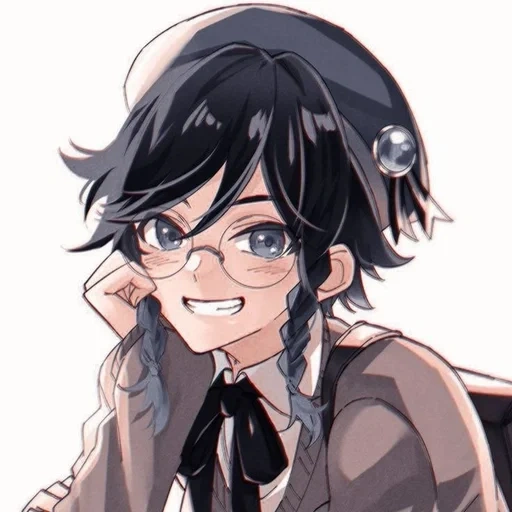 yukio shiga, arte de anime, anime de albedo, personajes de anime, arte de anime de avatar