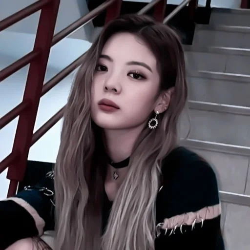 junge frau, mensch, schöne mädchen, rose blackpink, jennie blackpink