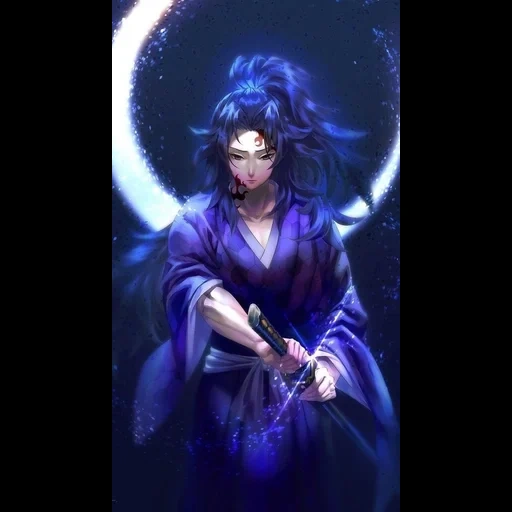 anime art, anime fantasy, egg and leaf samurai-the legend, demon slayer kimetsu no yaiba, anime blade anatomie dämon