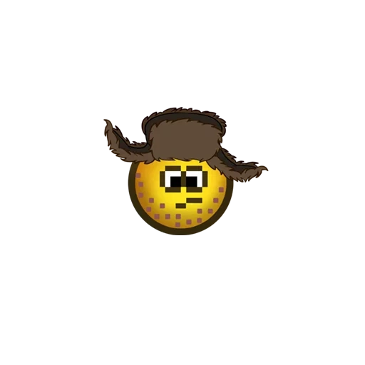 smiley, smile pirate, smiley with a hat, smileik cowboy, kolobok pixel emoticons
