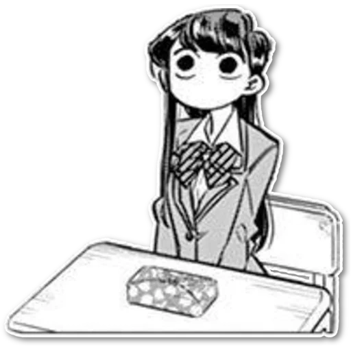 manga, immagine, komi san, komi san, komi san tg