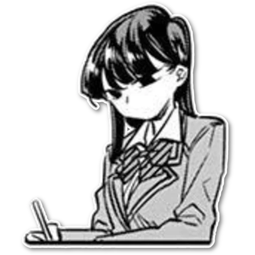 manga, bild, manga komi san, anime charaktere, komi shouko manga