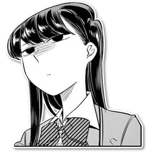 picture, anime manga, manga characters, anime manga characters, komi san wa komyushou desu anime