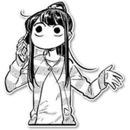 immagine, komi san, komi san, komi san tg, personaggi anime