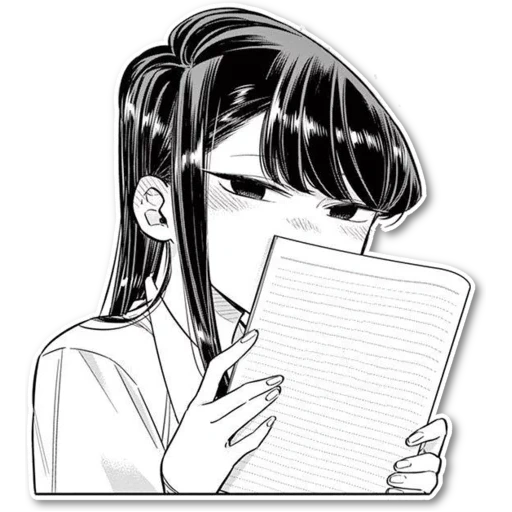 manga, imagen, manga de anime, recortes de manga, manga komi san