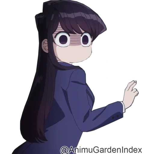 anime, anime, komi san, anime anime, personaggi anime