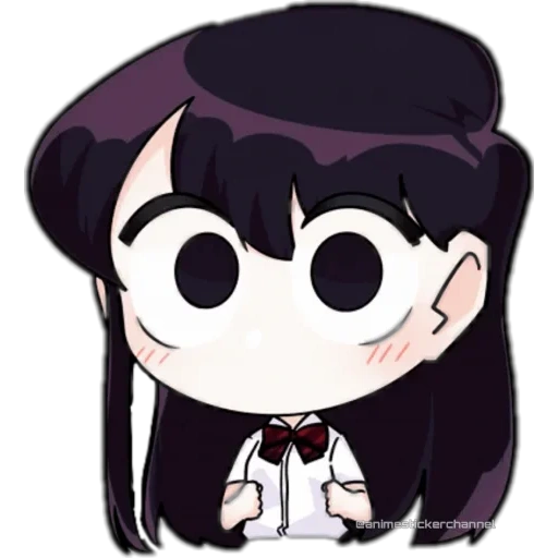 neha, anime anime, komi saint chibi, images animées, personnages d'anime