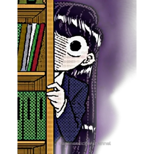 anime, anime, bild, komi san