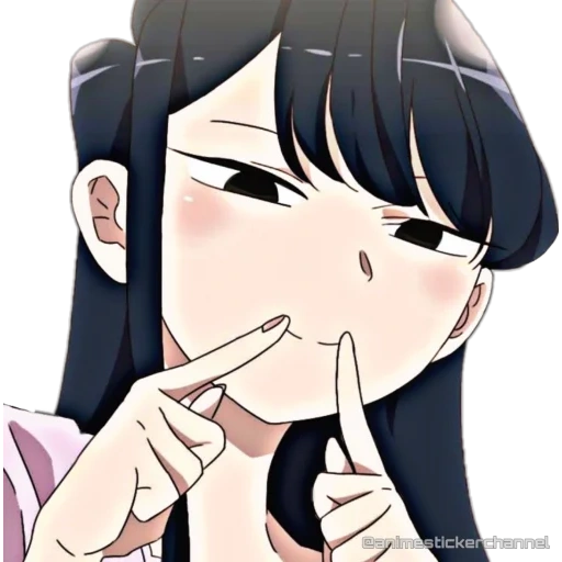 figura, komisheng art company, personagem de anime, komi san wa komyushou desu, animação komi can't communicate