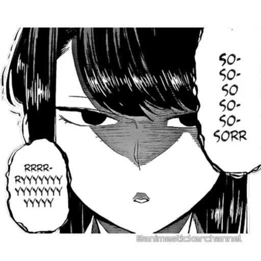 komik, anime, komi san, komik anime, komi san wa komyushou desu anime