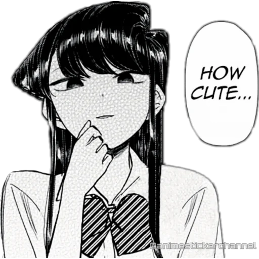 diagram, komi san, anime komik, komi shouko manga, komik anime girl