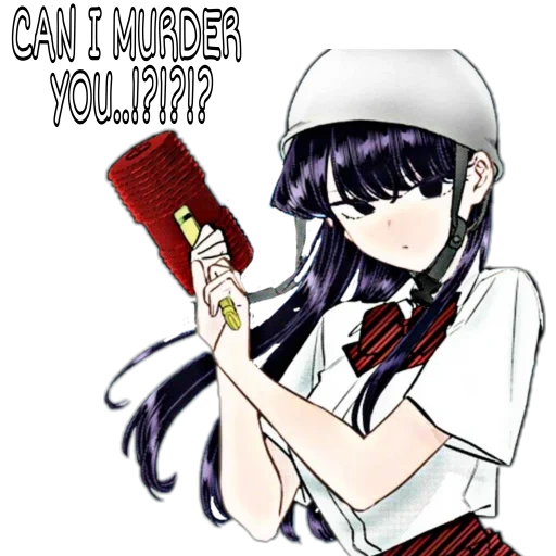 anime, anime mädchen, anime frau, zeichnungen von anime mädchen, komi san wa komyuschou desu anime