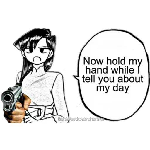 meme anime, komi saint-mem, anime lucu, komi saint-mema, karakter anime