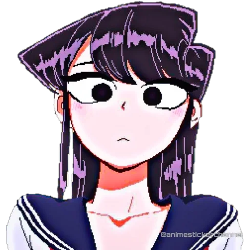 bild, komi san, komi san, komisanwakomyushoudesu vicki, komi san wa komyuschou desu anime