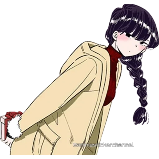 animação, montanha komi, montanha komi, menina anime, personagem de anime