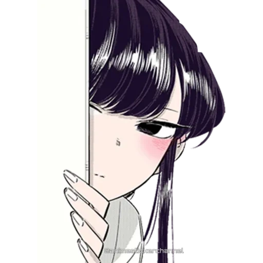 manga, anime, bild, komi san, komi san wa komyuschou desu anime