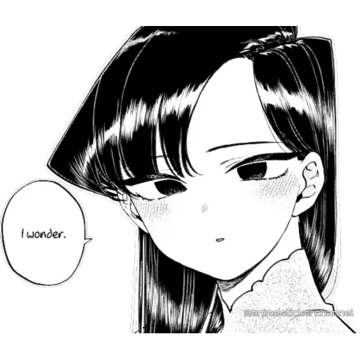 manga, komi san, komi san manga ist peinlich, komi san wa komyuschou desu anime, manga manga bei komi san probleme kommunikation