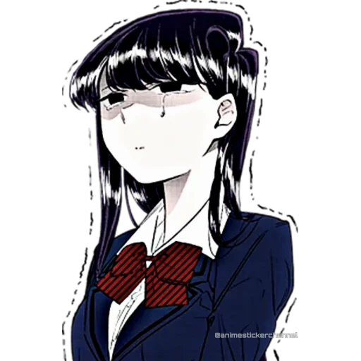 komi san, le colline di komi, anime di komi san wa komyushou desu