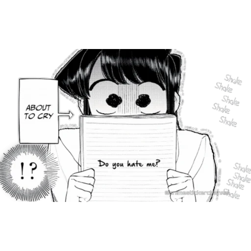 manga, anime, anime manga, komi san mem, komi san meme