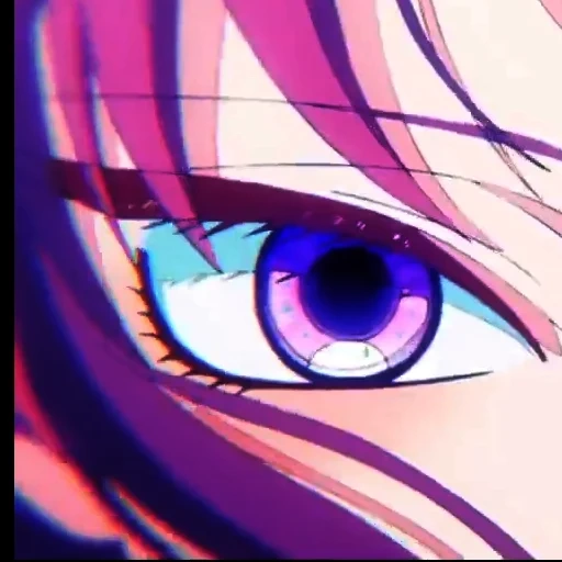 anime, art anime, les yeux de l'anime, personnages d'anime, les yeux de komi anime