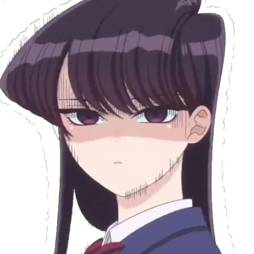 komi, komi san, kommunikationsprobleme, komi hat kommunikationsprobleme mit anime-chemikern