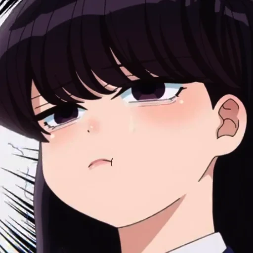 image, komi san, shouko komi, komyushou desu, personnages d'anime