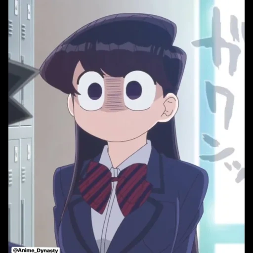 anime, anime, komi san, le colline di komi, i personaggi degli anime