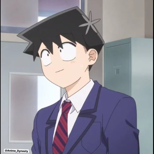 anime, komi san, tadano hitochito, anime charaktere, tadano hitohito