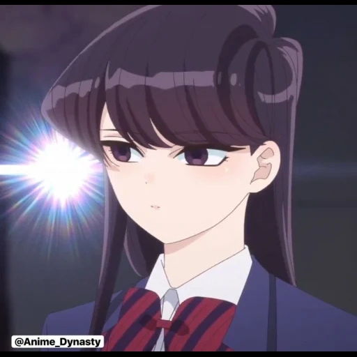 anime, komi san, töte la kill, anime mädchen, anime charaktere