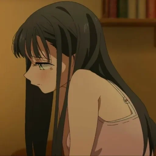 anime, gadis anime, gadis anime, anime itu sedih, karakter anime