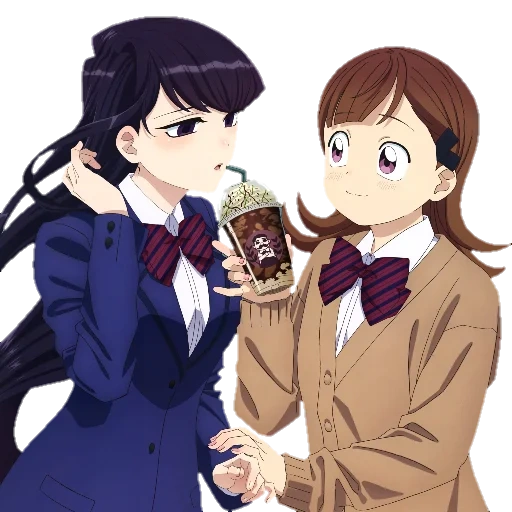 komi, anime, anime, shouko komi, yamai ren kang mizo