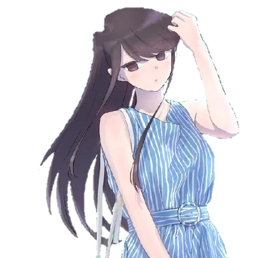 la figura, shouko komi, anime girl, anime bellezza, anime beauty girl