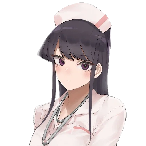 animação, komi shouko, menina anime, personagem de anime, animação komi san wa komyushou desu