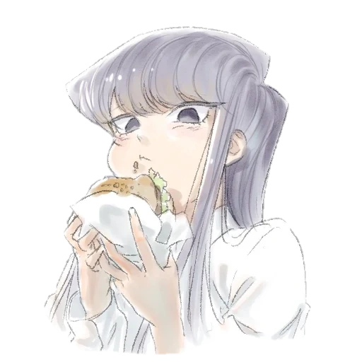 twitter, art de l'anime, anime girl, littérature et art anime fille, anime de komi san wa komyushou desu