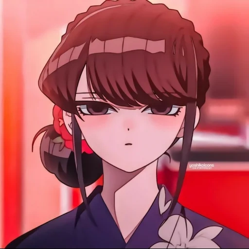 komi san, komyushou desu, anime tsugu tsugumomo, komi san wa komyushou desu anime, komisan bermasalah dengan komunikasi anime