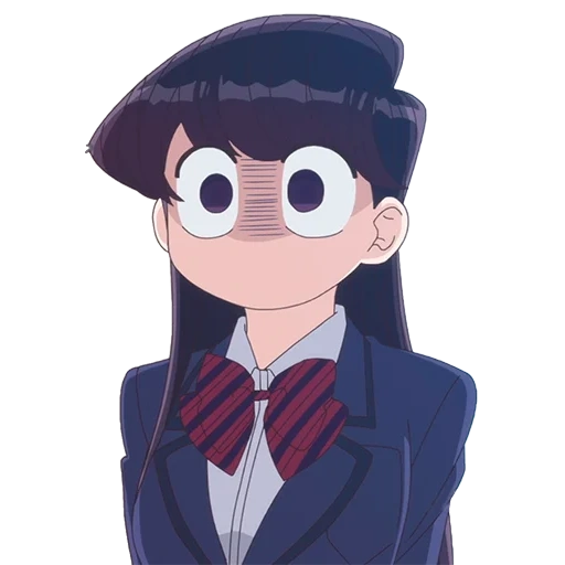 komi, anime charaktere